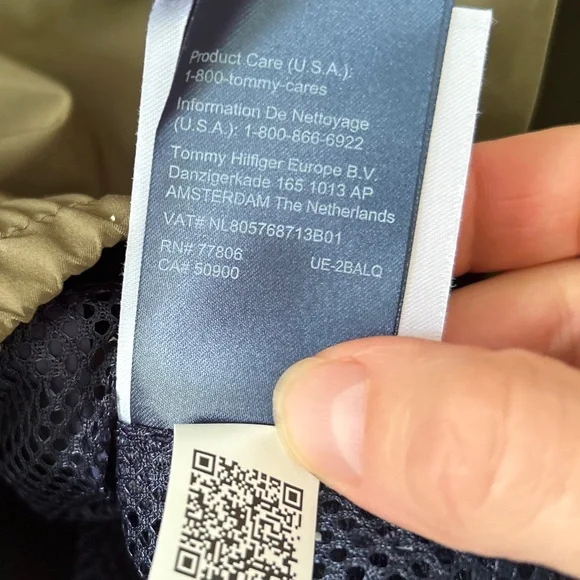 🔶Tommy Hilfiger Wind Breaker Bomber Jacket - Picture 7 of 13